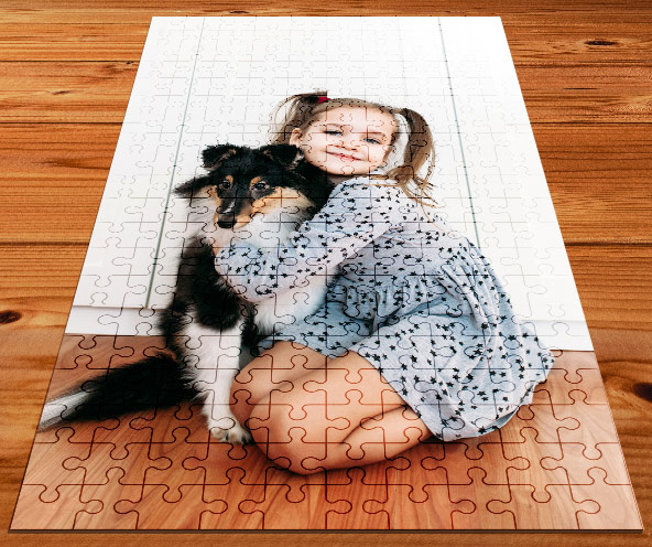 Custom 200 pieces photo puzzle