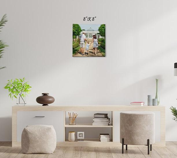 Canvas prints edges