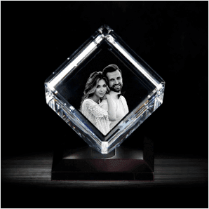 3D Crystal Cube