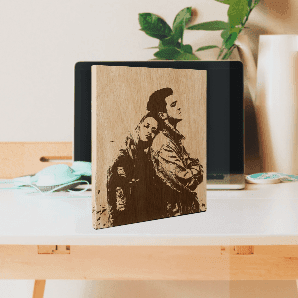 Engraved Photos on Wooden Plaque for International Womens Day Sale United States
