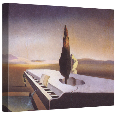 Necrophilia Fountain Flowing from a Grand Piano – Salvador Dali0