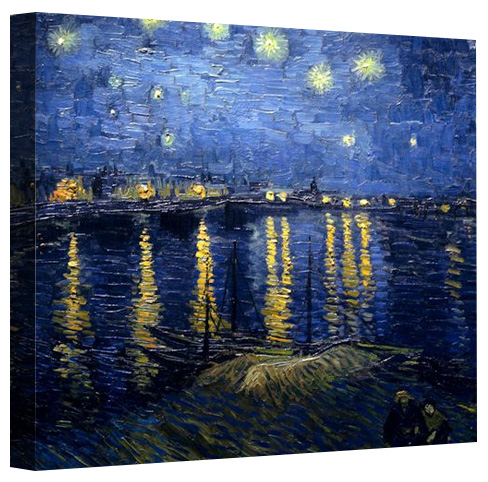 The Starry Night by Vincent van Gogh0