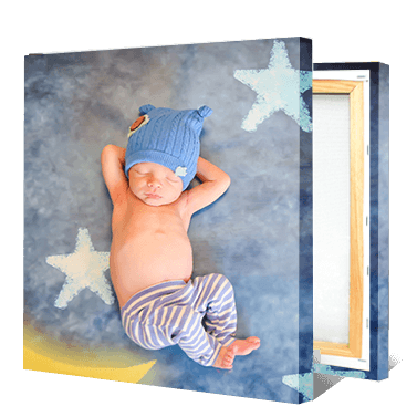 Baby Photo on Canvas Prints - Size 8x10