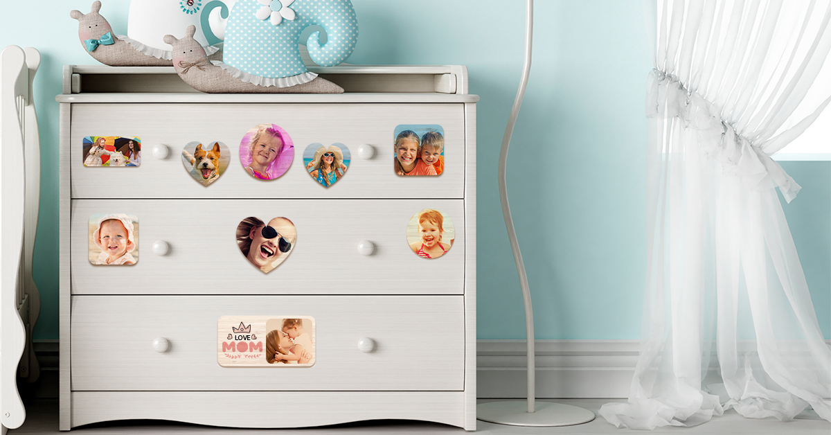 Fun with Photo Magnets: The Trendy New Decorating Tradition