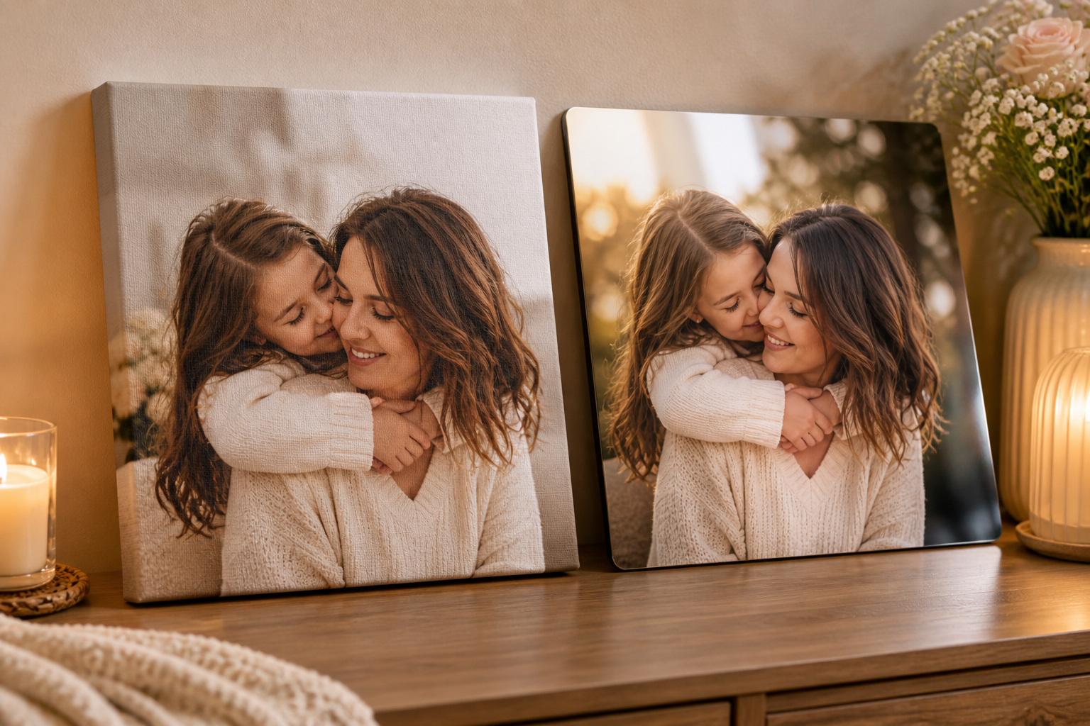 Canvas Prints vs. Metal Prints: A Detailed Durability and Style Guide Canvas Prints vs. Metal Prints: A Detailed Durability and Style Guide
