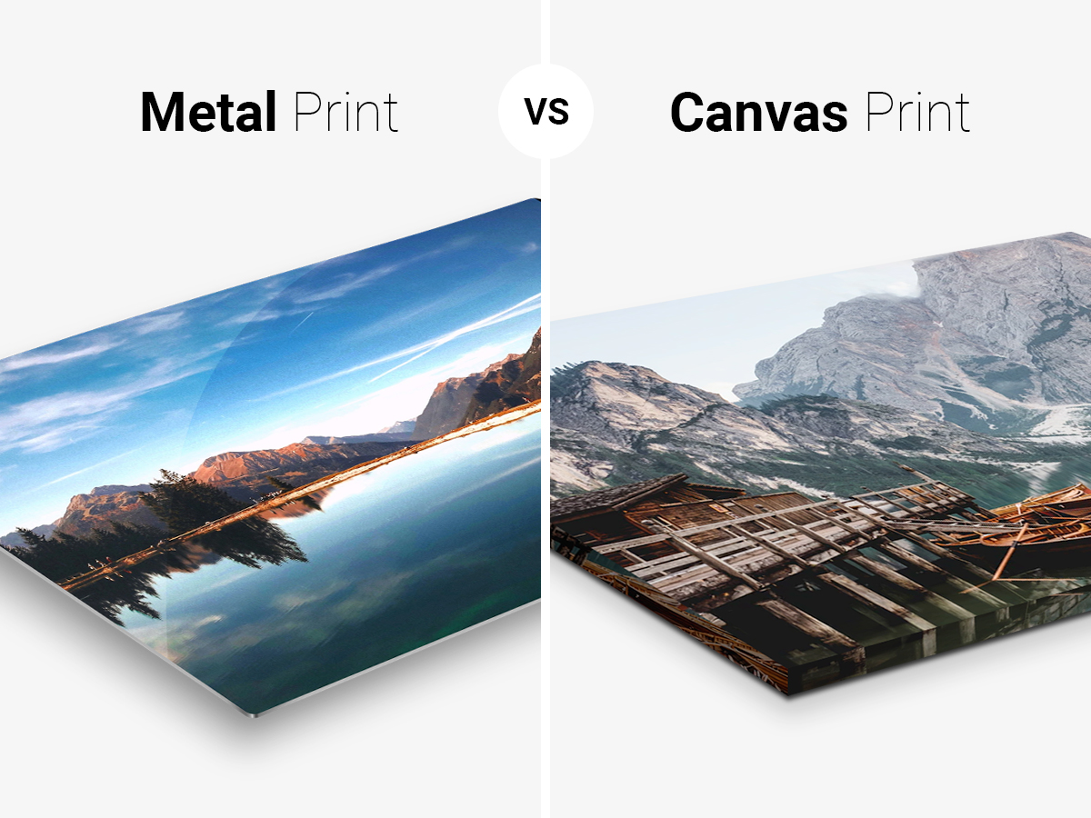 Canvas Prints Vs Metal Prints: Choose Right For You