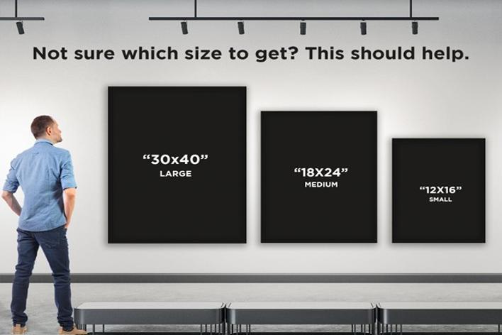 Canvas Sizes Explained: Choosing the Perfect Fit for Your Wall