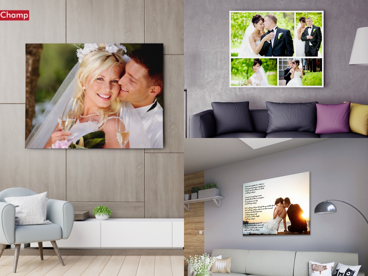 Three Great Wedding Canvas Ideas