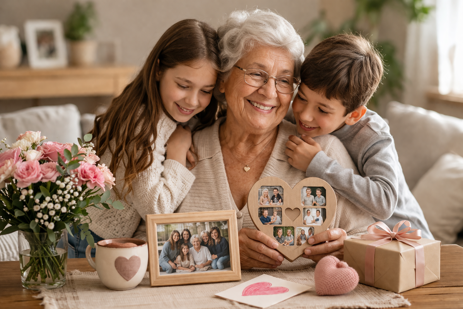 What Do You Gift the Heart of the Family? Personalized Mother's Day Gifts for Grandma 