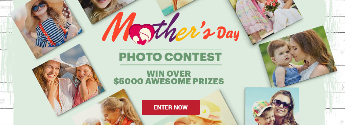The CanvasChamp Mother's Day Photo Contest