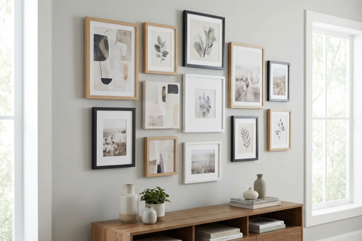 Canvas Gallery Wall Ideas for a Curated Look Canvas Gallery Wall Ideas for a Curated Look