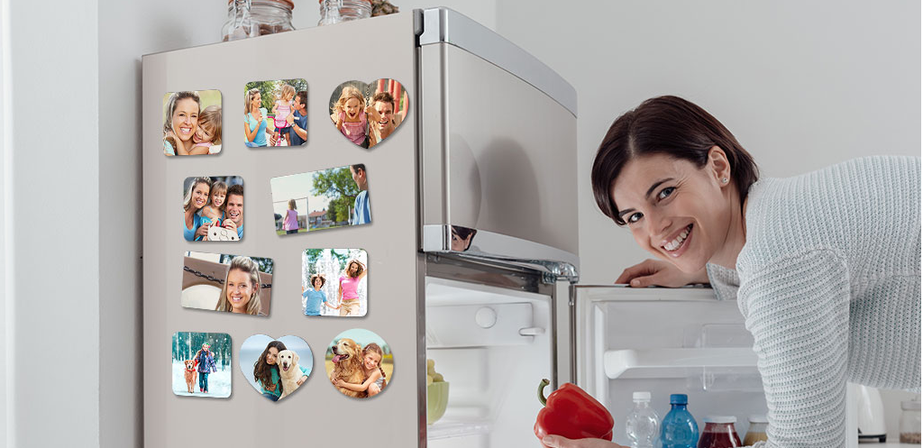 Affordable Art Using Photo Magnets Affordable Art Using Photo Magnets