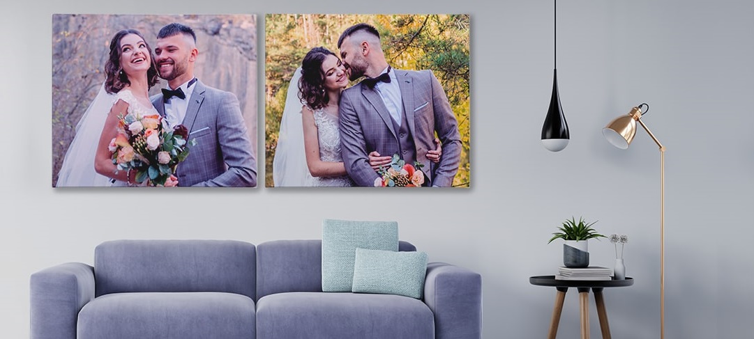 Wedding Photo on Canvas - Ultimate Personalized Gift Idea