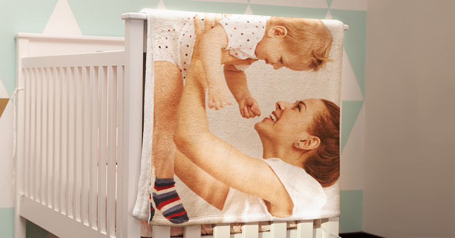 Photo Gifts, Custom Baby Photo Blanket