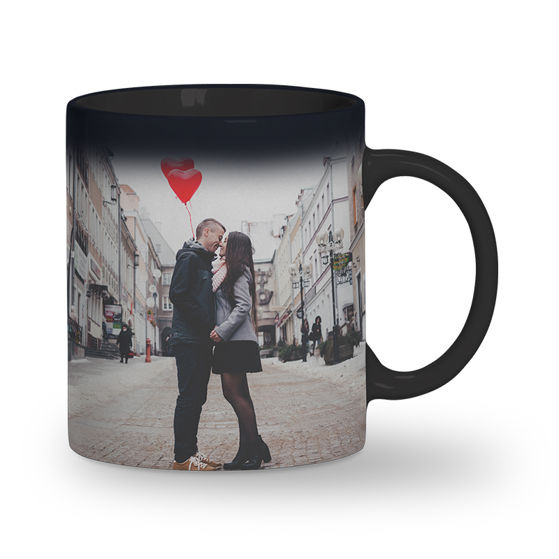 Heat Photo Mug, 11oz Magic Mug, Photo Gift Idea