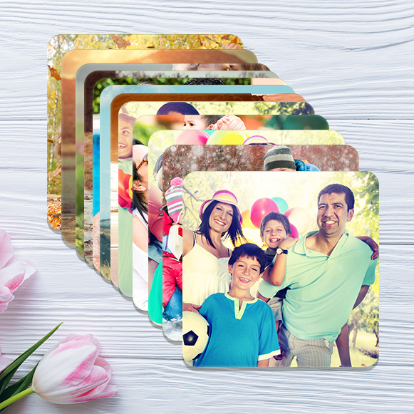 Personalized Photo Coasters - Photo Expressions