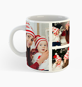 Custom Photo Mug - Merry Christmas