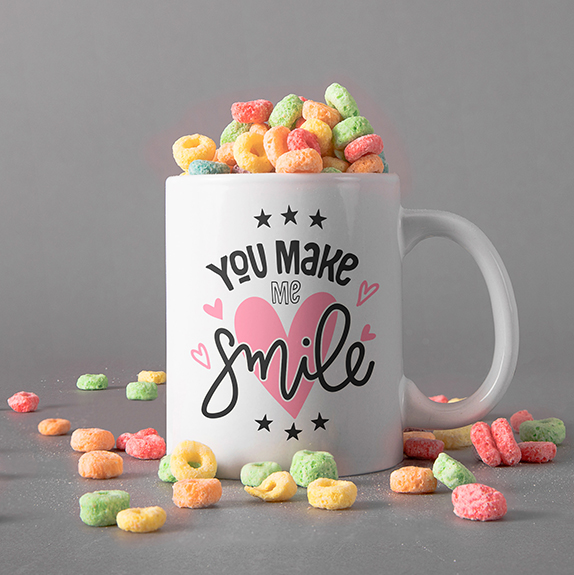 Photo Mug With Text