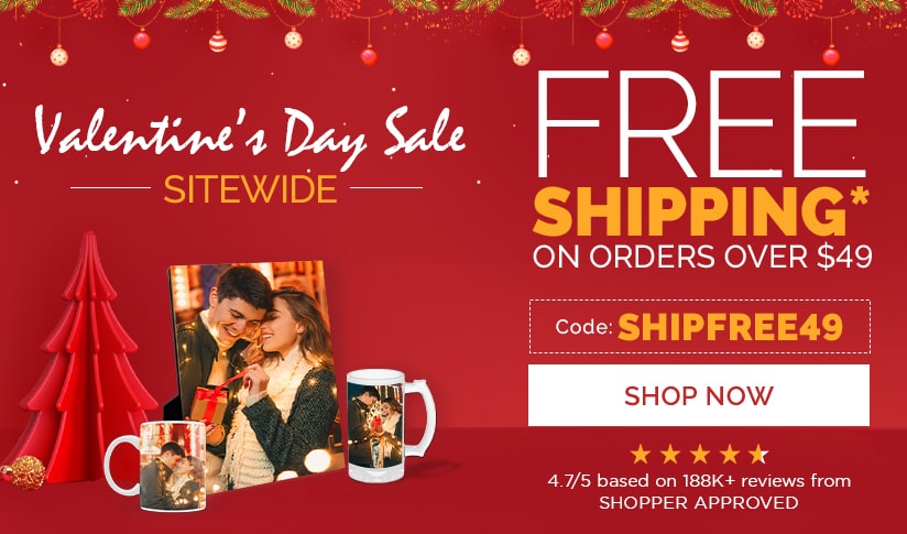 Personalized Valentine’s Day Gifts Sale - Free Shipping