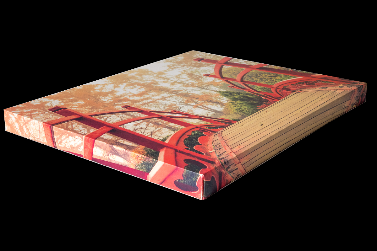 What is a Mirror Wrapped Canvas?