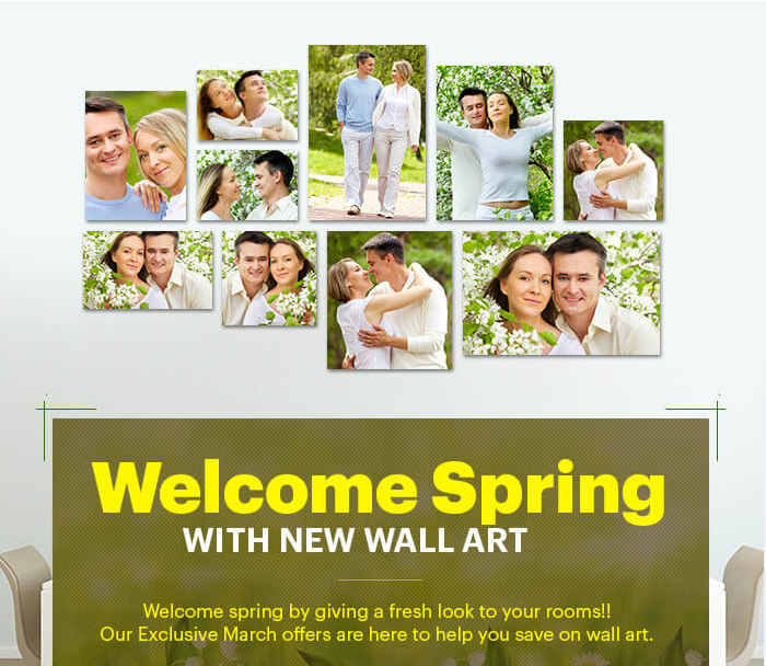 spring canvas wall art