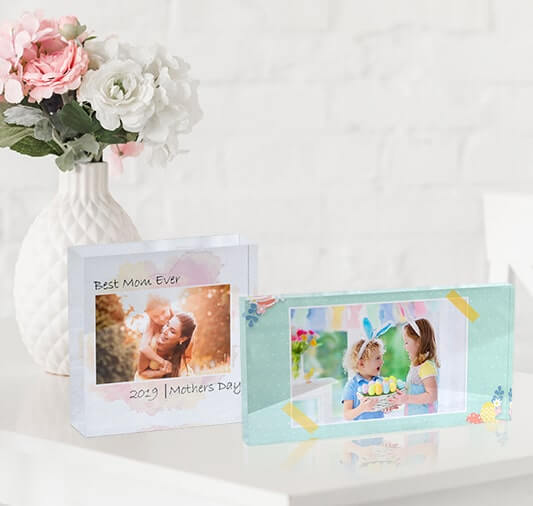 Personalized Acrylic Photo Blocks