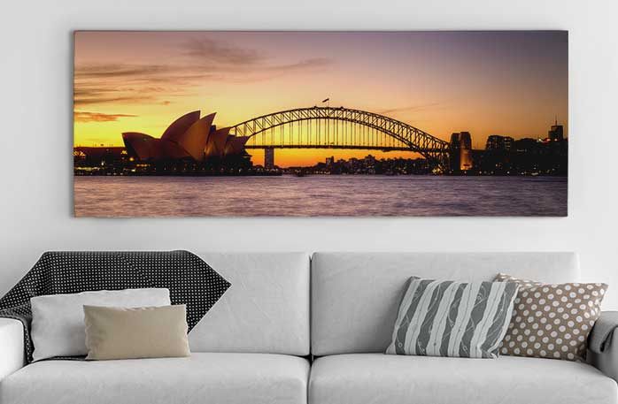 Panoramic Canvas Prints Custom Photo Panoramic Canvas Prints