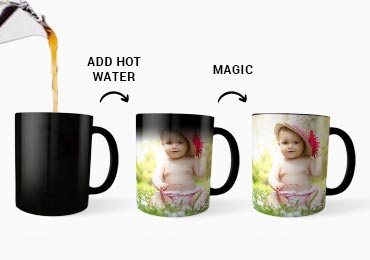 Magic Mug Personalized Mugs 11oz Color Changing Coffee In Black Magic Mug Personalized Mugs 11oz Color Changing Coffee In Black