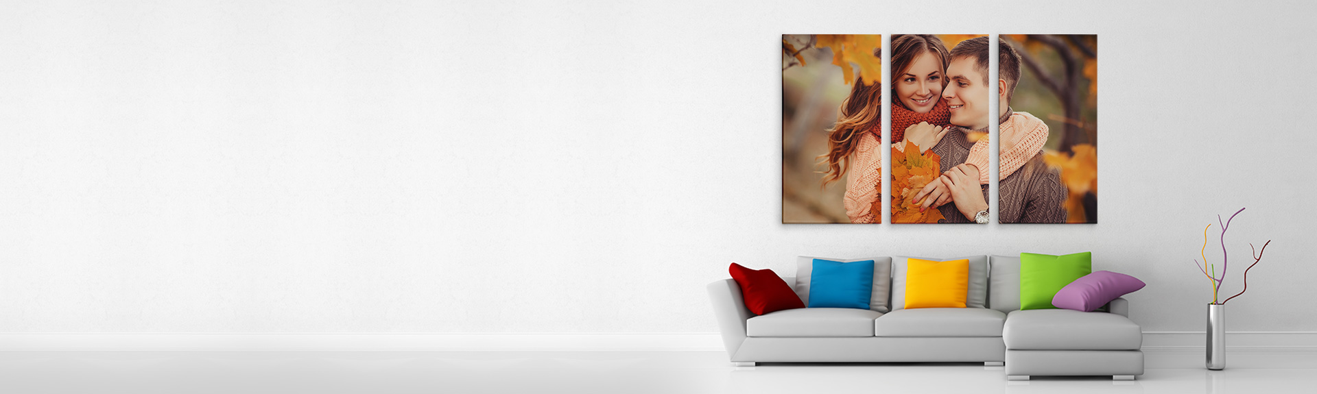 split canvas prints custom