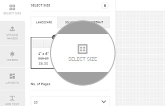 Choose a Size and Format