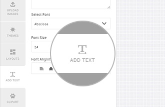Adding text captions to your photo book