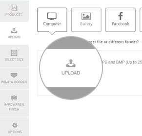 Step 1: Upload Images