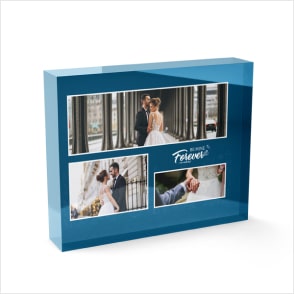Acrylic Photo Block for Newlyweds