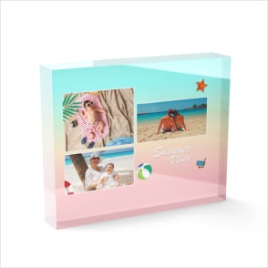 Acrylic Photo Block for Your Partners