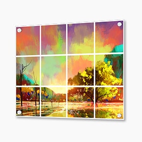 Custom Acrylic Photo Mosaic CanvasChamp
