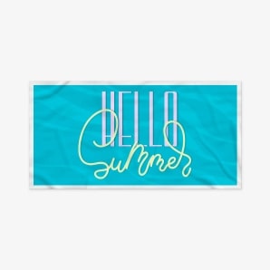 Personalized Beach Towels with Names