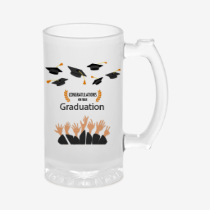 personalized graduation beer mug united states