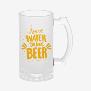 personalized pint beer mug with handle united states