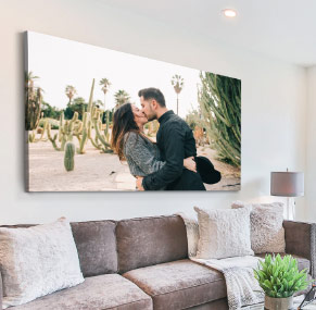 10 Easy Ways To Hang Canvas Art in 2021