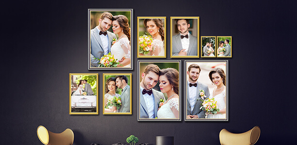 Real Wood Frames for Your Canvas Print