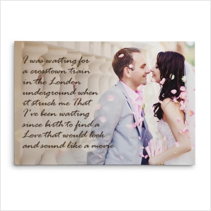 Lyrics on Canvas