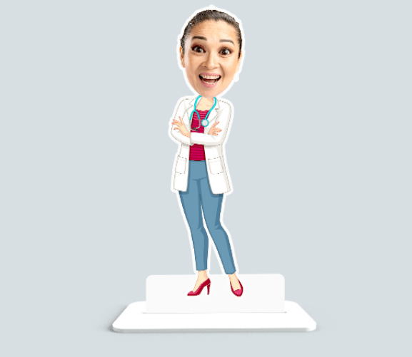 How to Design Custom Caricature Photo Stand