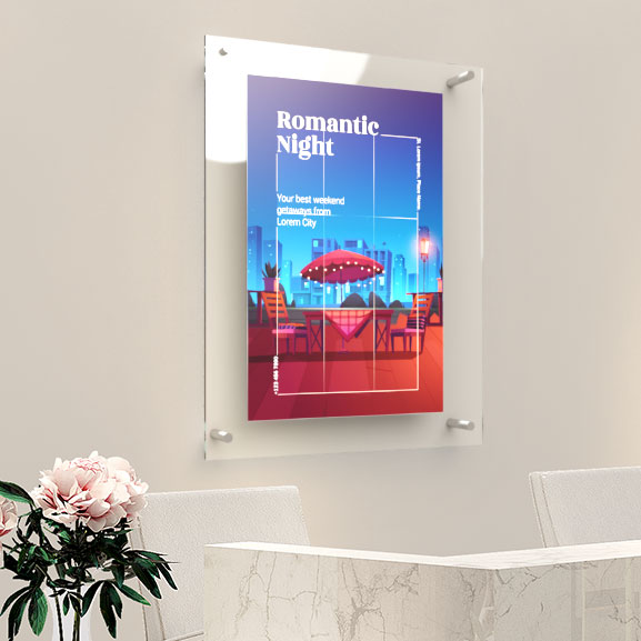 Personalized Clear Acrylic Frames Wall Art are Great For