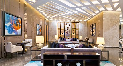 Buffet in Building - Buffet Wall Art
