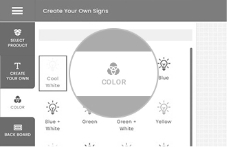 Select the Color