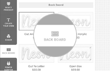 Select the Backboard
