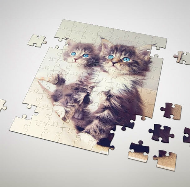Custom Puzzle Pieces – Personalized Pet Photo Puzzle