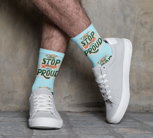 Custom Photo Socks in the USA
