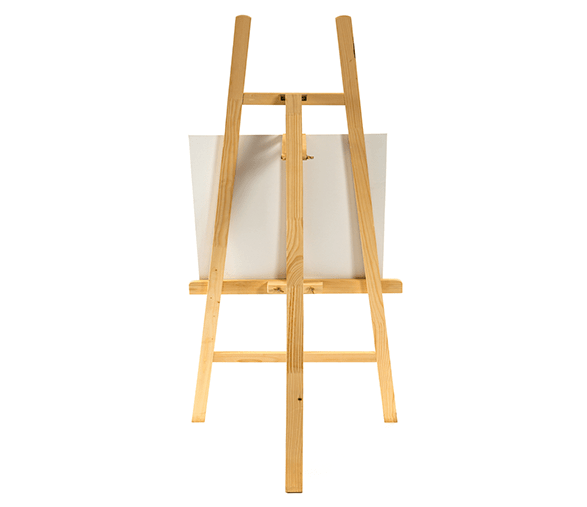 Wooden presentation stand/easel 