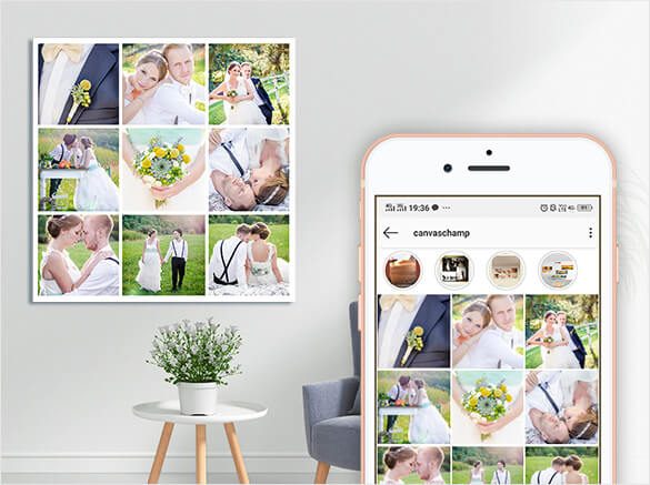 Instagram Canvas Photo Prints Instagram Canvas Photo Prints